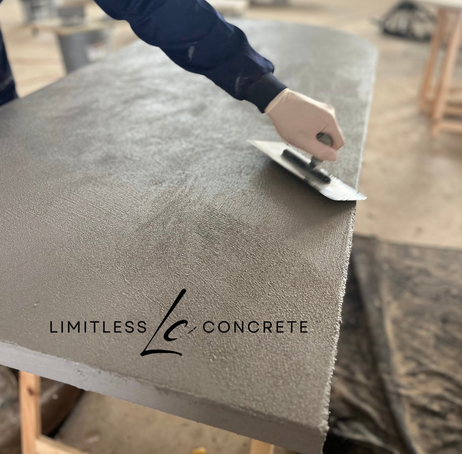Taller y piezas de Limitless Concrete